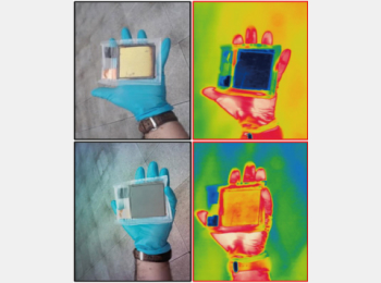 Infrared thermal stealth materials